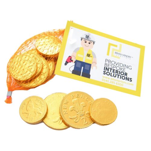 Promotional Nets of Chocolate Coins