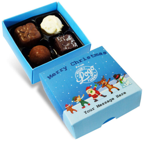 Branded Christmas Chocolate
